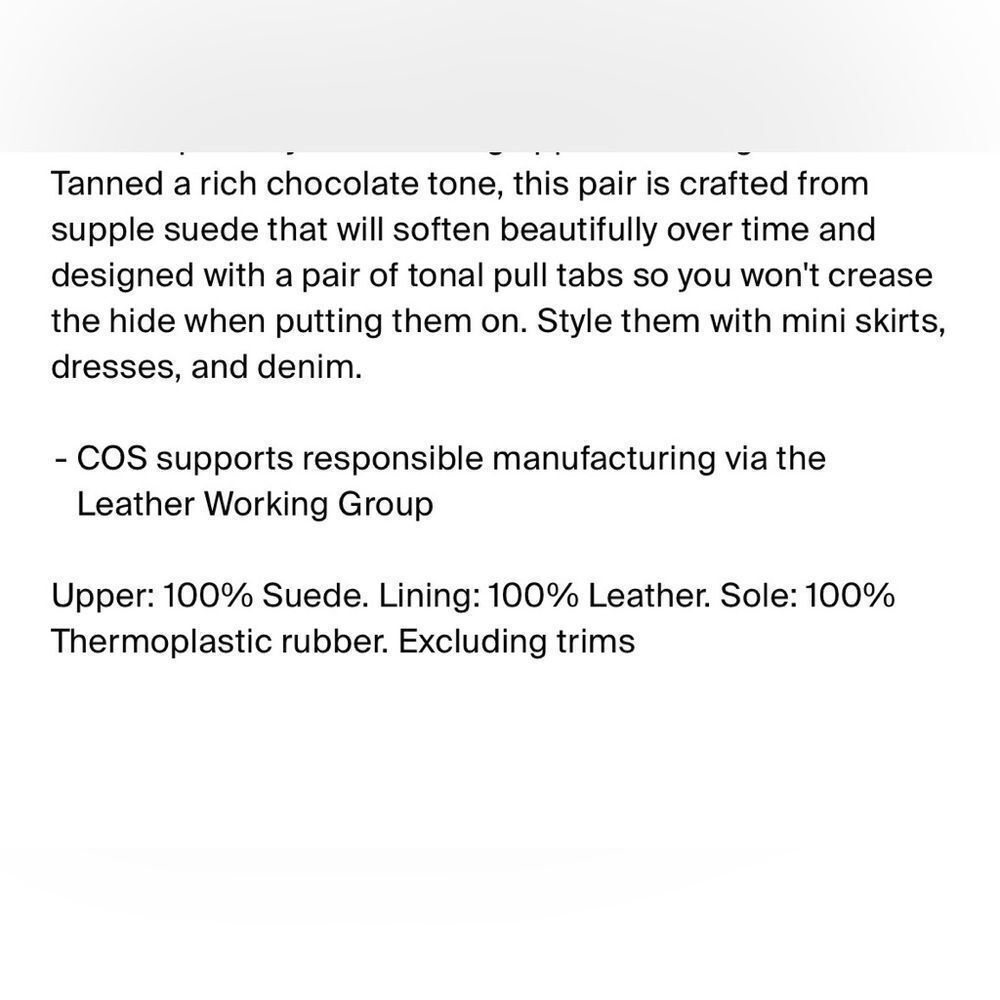 COS SUEDE RIDING BOOTS in Chocolate brown - Picture 10 of 16